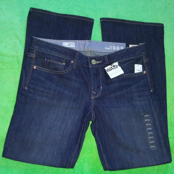Gap 1969 Curvy Low Rise Boot Cut 29/8a - Picture 12 of 14